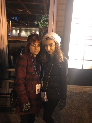 Photo of me waiting in line to get into Hobo Johnson concert