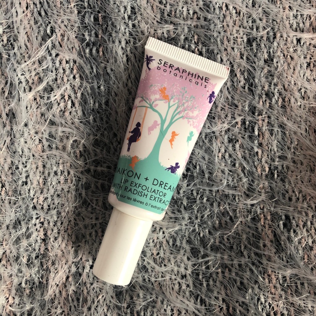 Tube of Seraphine Botanicals Daikon + Dreams Lip Exfoliator with Radish Extract